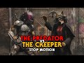 The predator vs jeepers creepers stop motion