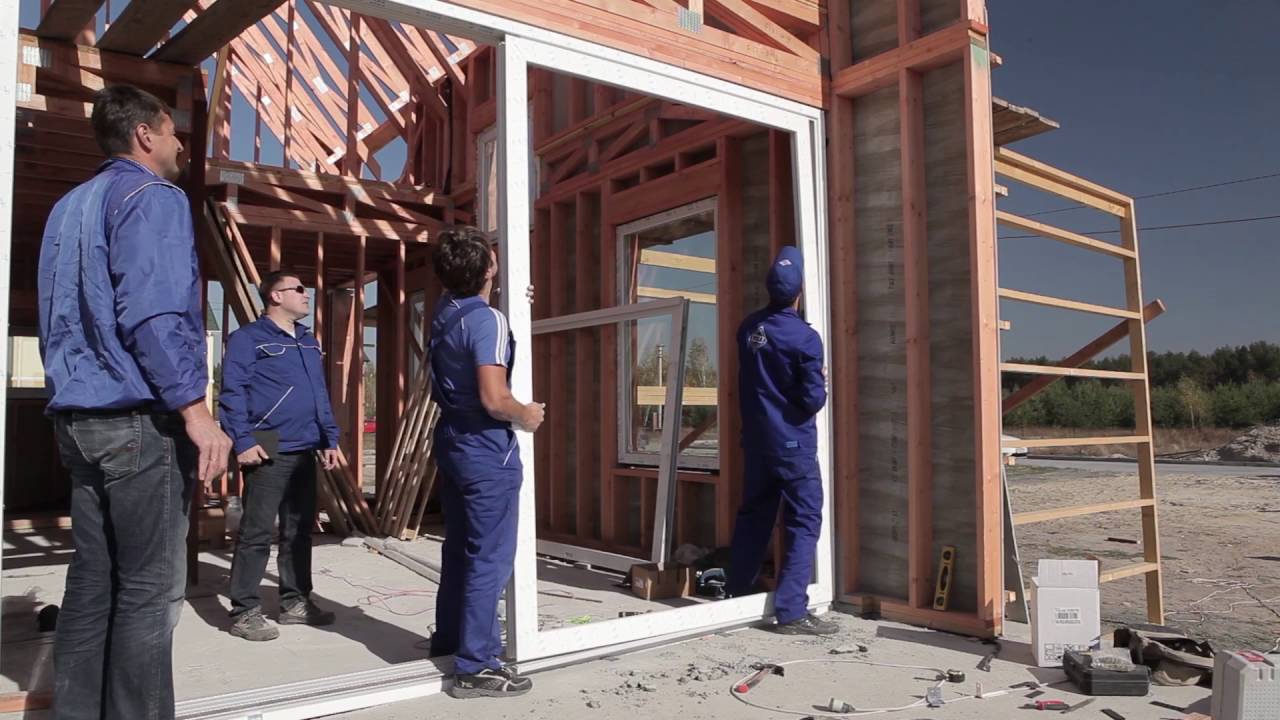 Монтаж Подъёмно-Раздвижной двери VEKASLIDE