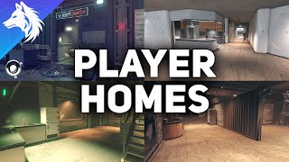 Starfield - All 8 Player Homes, Houses & Apartments (Gameplay Showcase)