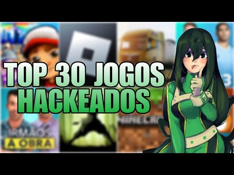 TOP 30 JOGOS HACKEADOS COM DINHEIRO INFINITO *ATUALIZADO 2023* VIA