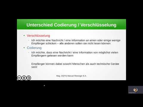 Unterschied Codierung und