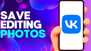 How to Turn Off or On Save Editing Photos on Vk app on Android or iphone IOS