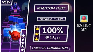 Rolling Sky Official - Phantom Thief Official-Lv.130 100% Perfect Way