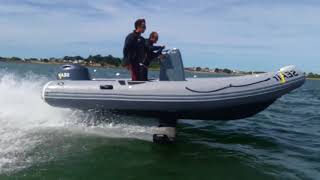 World First Flying RIB : July 12th, 2017.
