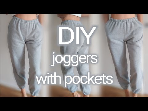 Video: How To Sew Sweatpants