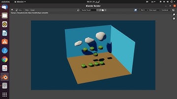 Modeling Green Rocks of Super Mario Game in Blender 2.9 and Sculpting Makes Low Poly Challenging