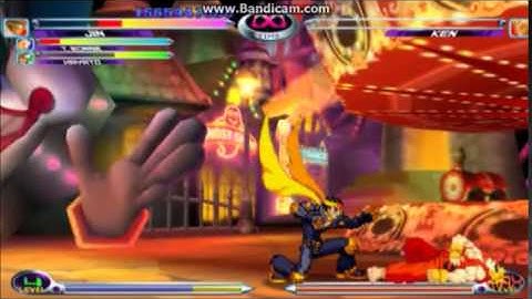 MvC2 Hayato/Jin/Tron Arcade Mode Part 2