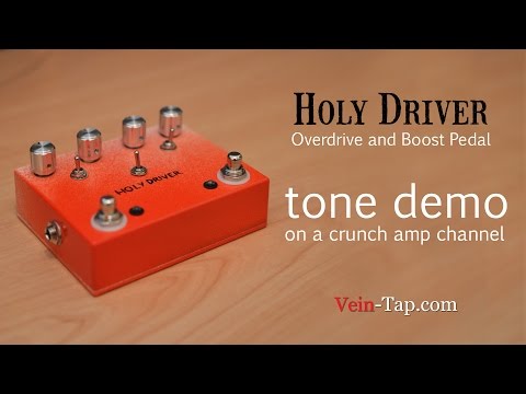 Holy Driver Overdrive and Boost Pedal Tone Demo