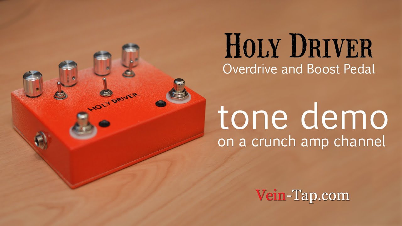 Holy Driver Holy Driver Overdrive and Boost Pedal Tone Demo - YouTube
