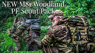 NEW RELEASE 2024 BEST M81 Woodland Camouflage PF Scout Back Pack