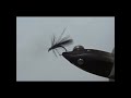 Tying the  notsobeautiful graylingfly