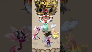 Alcordion on Air Island!  (My Singing Monsters Fanmade) #mobileapp #fanmade #mysingingmonsters