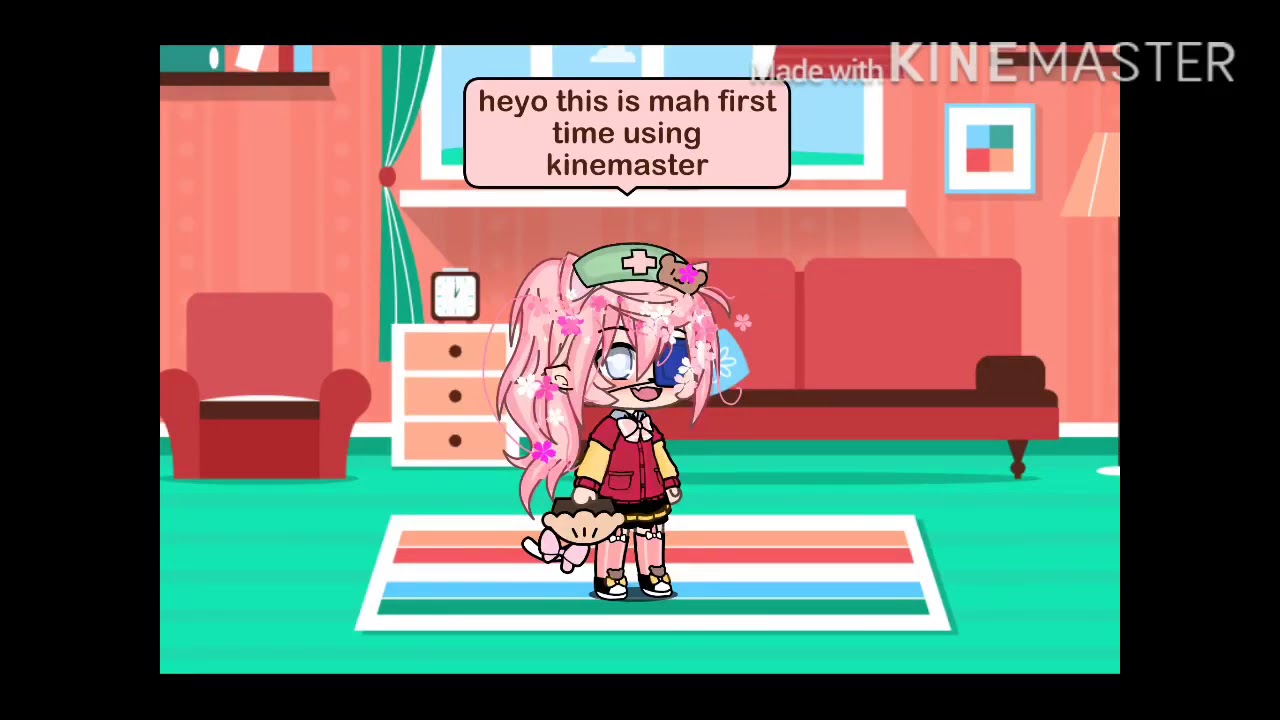 First time using kinemaster- - YouTube