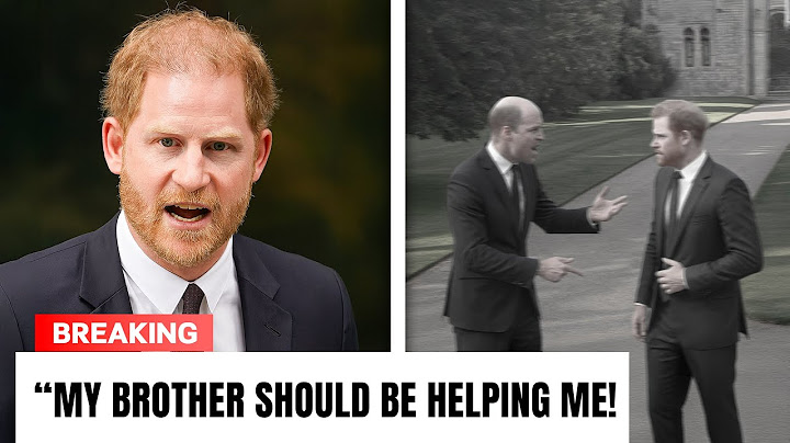Prince Harry BEGS William For Help But Gets IGNORED In Front Of Everyone