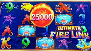 FIRST SPIN BONUS on Ultimate Fire Link By The Bay! ⚓💥🎰