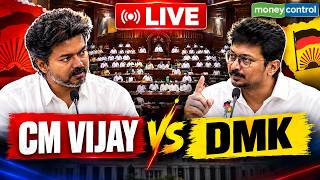 Full 🔴CM Vijay Angry Speech LIVE: TN Assembly Session 2026 | TVK vs DMK | Udhayanidhi Stalin | N18G News