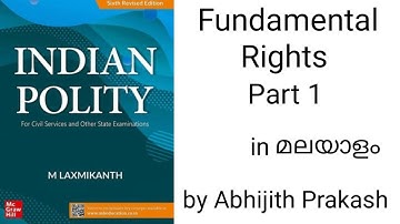 Lec- 13 | Indian Polity by M Laxmikanth | Explained in Malayalam | by Abhijith Prakash