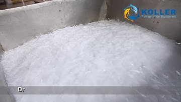 5tons daily capacity flake ice maker with water cooling system #5TonCapacityFlakeIceMachine