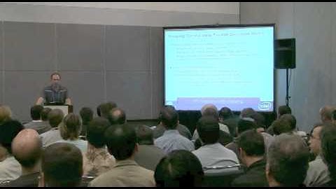 SIGGRAPH 2010 OpenCL BOF - Intel Part I