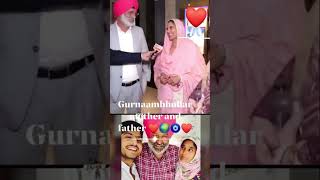 Gurnam bhullar dh mom dad de interview ❣️ #gurnambhullar #gurnam_bhullar #punjabientertainment