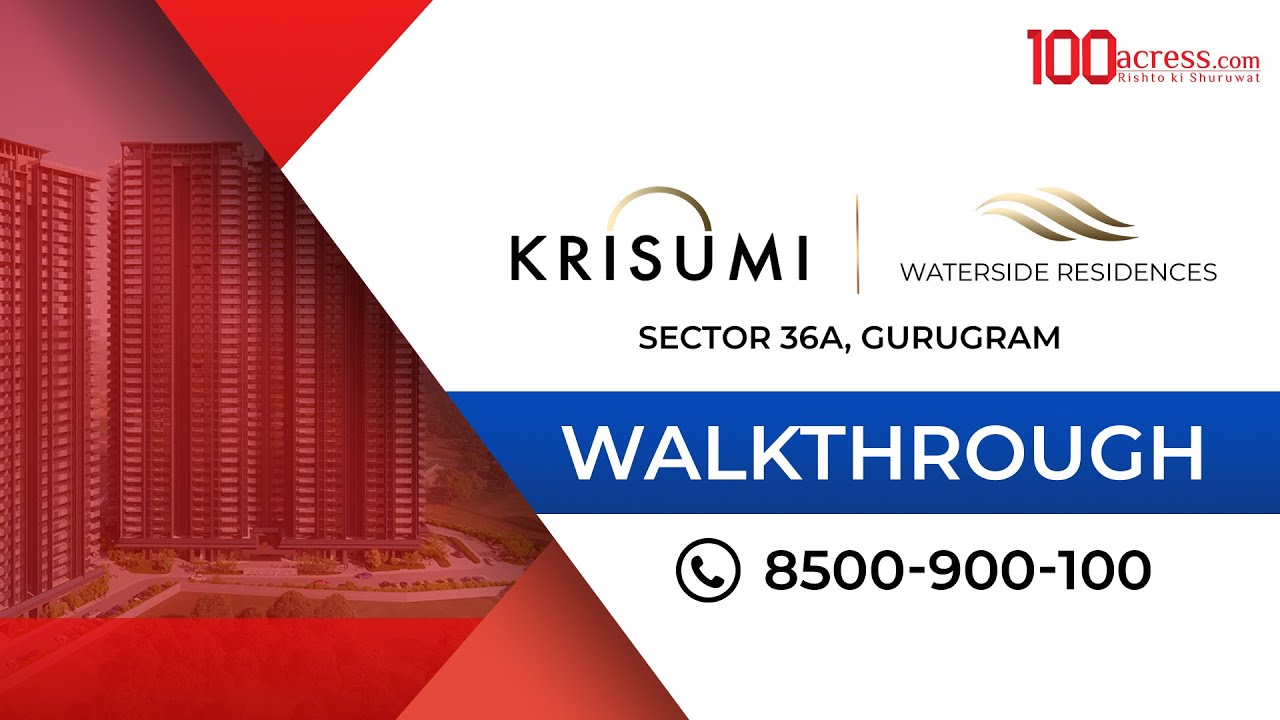 Krisumi Waterside Residences – Japanese-Inspired Luxury Living in Gurugram