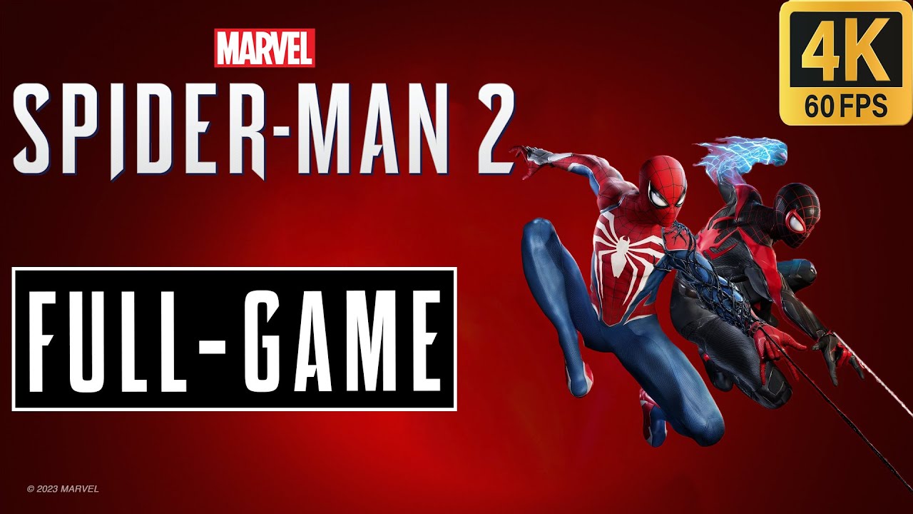 SPIDER-MAN 2 FULL GAME WALKTHROUGH- PS5 Gameplay PART 1 4K 60 FPS - YouTube