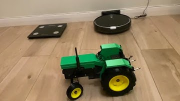 3D printed OPENRC tractor 🚜