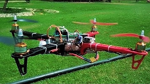 Testing Arduino Drone | 1000kv & 8045 props | Using MPU-6050 | @ElectroRK | #arduino #quadcopter