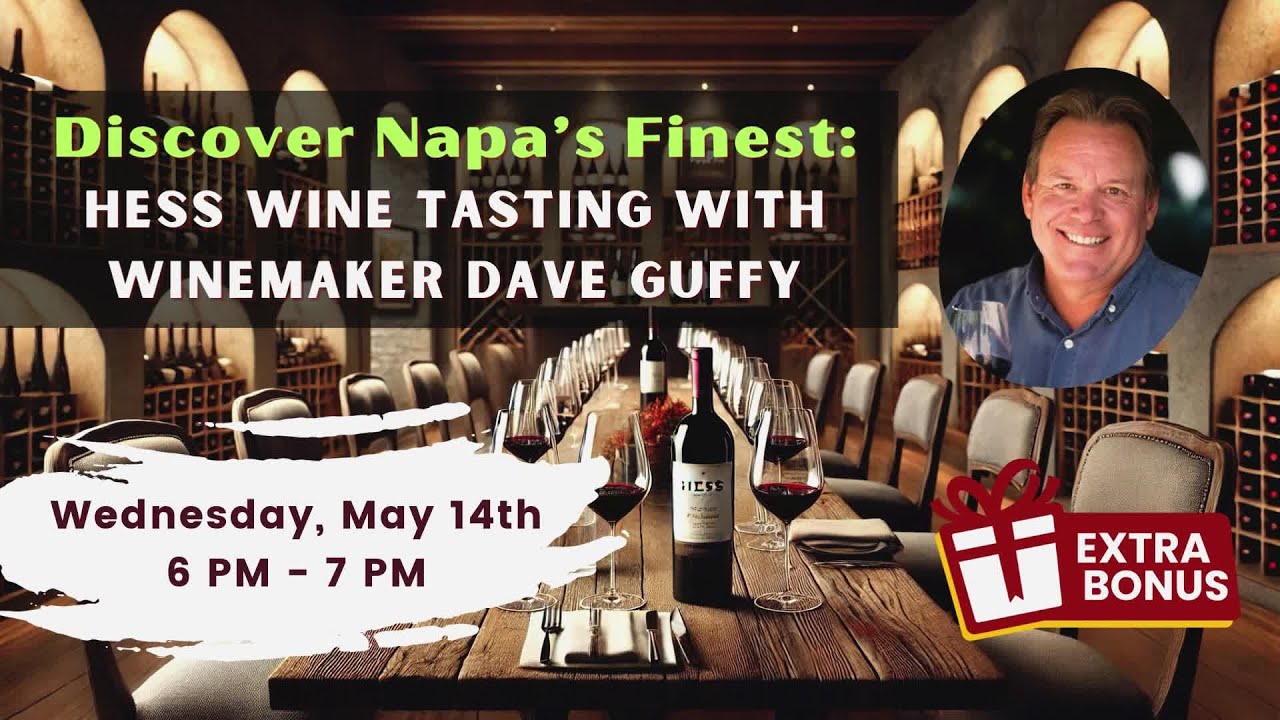 Hess Wine Tasting with Winemaker Dave Guffy | Trailer