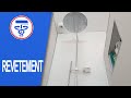 Poser des dalles PVC à la place du carrelage dans une douche | Grosfillex