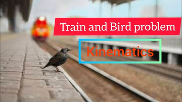 Train and Bird problem in Kinematics Questions #physics
