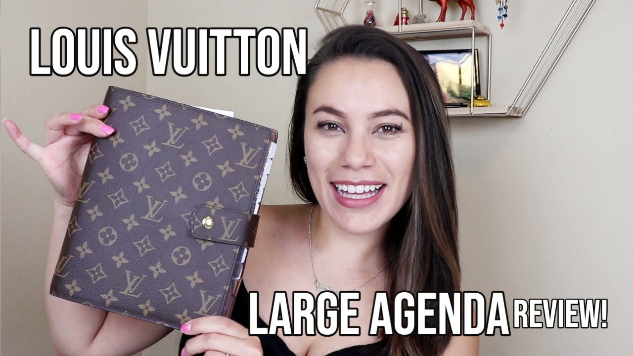 Louis Vuitton Large Ring Agenda GM Cover Review and Unboxing (Vlog