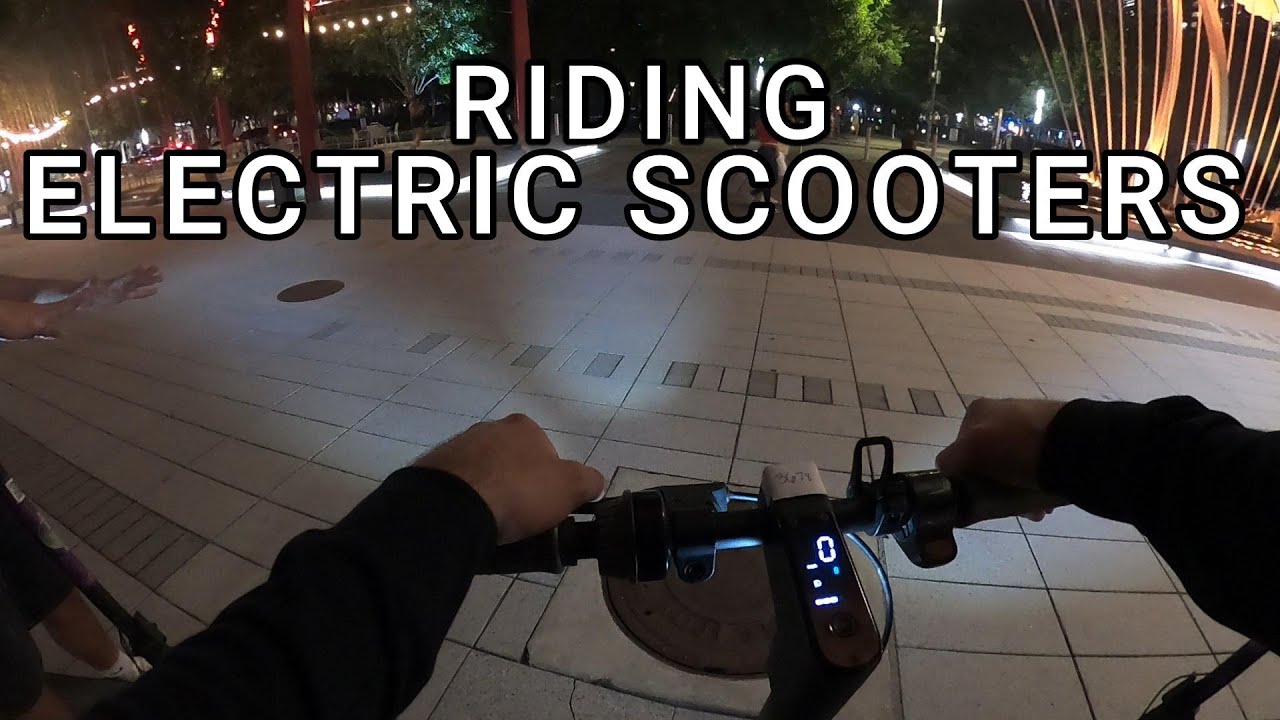 🛴I rode electric scooters in Downtown Houston 🛴(Estados Unidos) YouTube