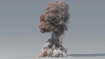 Phoenix FD Detailed Tutorial - pflow Explosion Mixing RGB