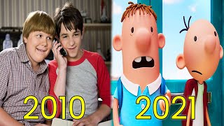 Evolution Of Diary Of A Wimpy Kid Movies 2010-2021