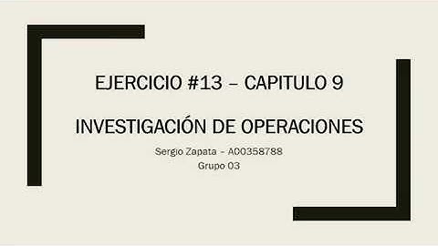 Ejercicio Programación Entera - Sergio Zapata