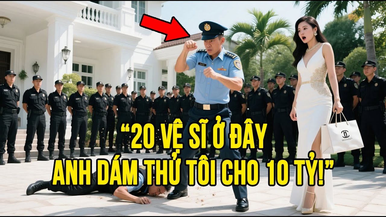 Nữ Tỷ Phú Thách “20 Vệ Sĩ Ở Đây, Anh Dám Thử Tôi Cho 10 Tỷ!” — Anh Bảo Vệ Làm Cả Phòng Đứng Hình