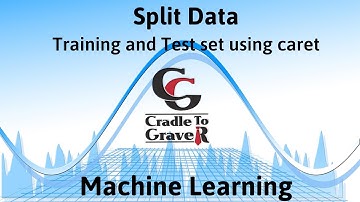 Split Data R Caret Training and Test