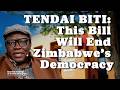 Zimbabwe's Biggest Crisis:Tendai Biti Exposes Constitutional Amendment Bill That Could End Democracy