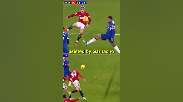 McTominay & Garnacho's Stunning goal vs Chelsea🥶 Manchester United vs Chelsea 2-1