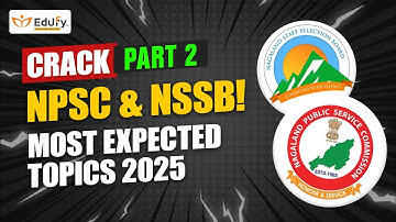 🔥 NPSC & NSSB 2025 – Most Probable Questions (Part 2 ) | Sure-Shot Topics Explained by Sir Mukul