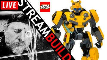 🔴 Building LEGO Transformers Bumblebee (10338) Alt Build Live!