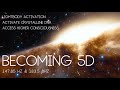 Becoming 5d  healing frequency music  new earth  lightbody  raise your vibration  awakening