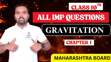 Class 10th Gravitation IMP Question | 10th science 1 Chapter 1 IMP Question by Pankaj sir coaching