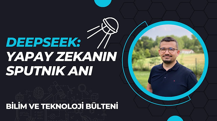 DEEPSEEK: Yapay Zekanın Sputnik Anı