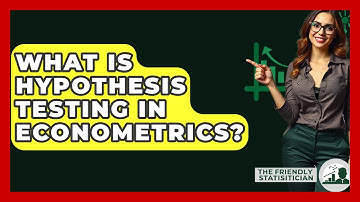 What Is Hypothesis Testing In Econometrics? - The Friendly Statistician