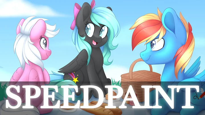 Flamelight Dash, Starfire and Feather Dust | Commission | MLP Speedpaint