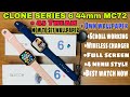 MC72 SMART WATCH SERIES 6 MASTER COPY WITH WALLPAPER AND CROWN WORKING | GUJJU TECHNO TALKS