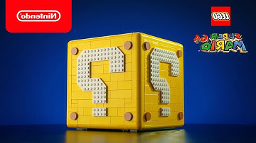 Recapture the magic of Super Mario 64 with this buildable LEGO ? Block... IN REVERSE!