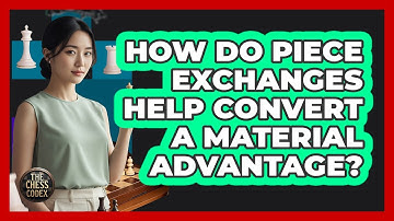 How Do Piece Exchanges Help Convert a Material Advantage?
